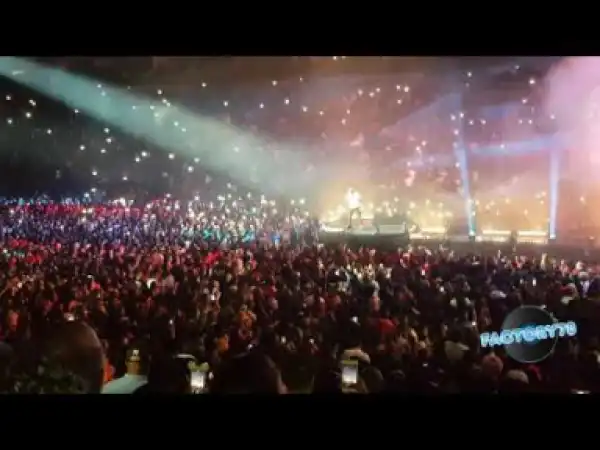 Davido Performs His First Ever Single, "Back When " At Concert O2 Arena